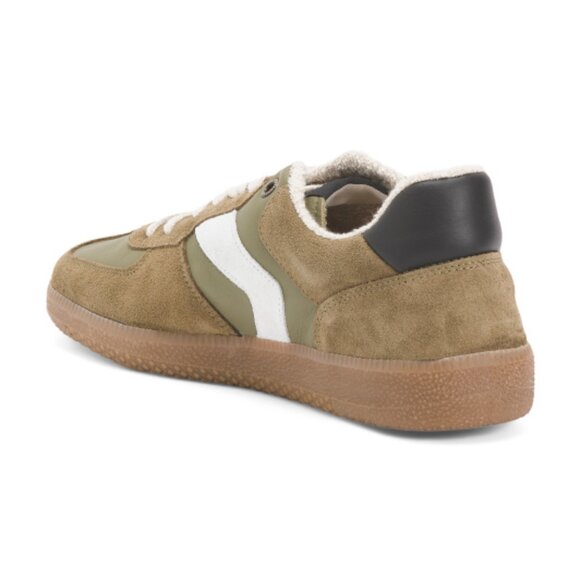 FUN VERBENAS Made In Spain Suede And Leather Sneakers - Picture 2 of 3